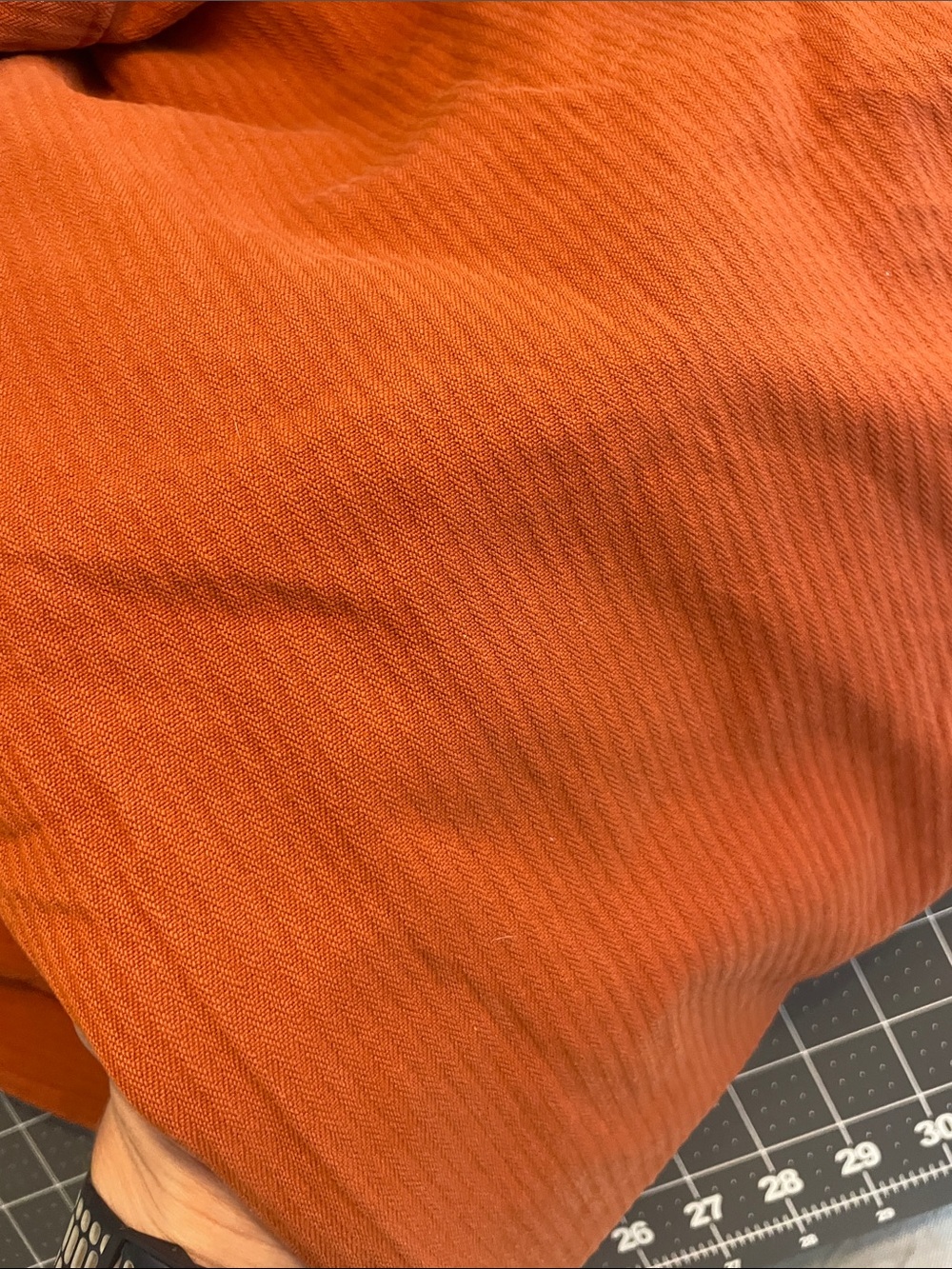 Big Bud Press High-Waist Straight Leg Pants in Rust - Picture 4 of 4